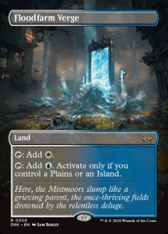 Floodfarm Verge Duskmourn- House of Horror Alternate Art